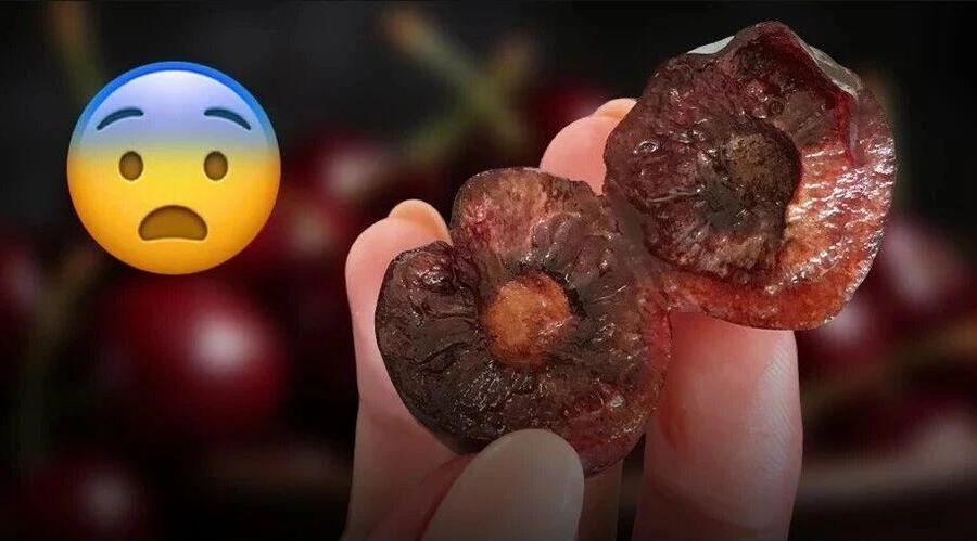 最近看到这种车厘子，劝大家一口都别吃！